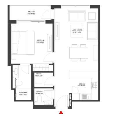 Sobha-One-1bedroom