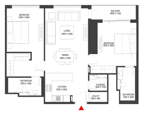 Sobha-one-2bedrooms